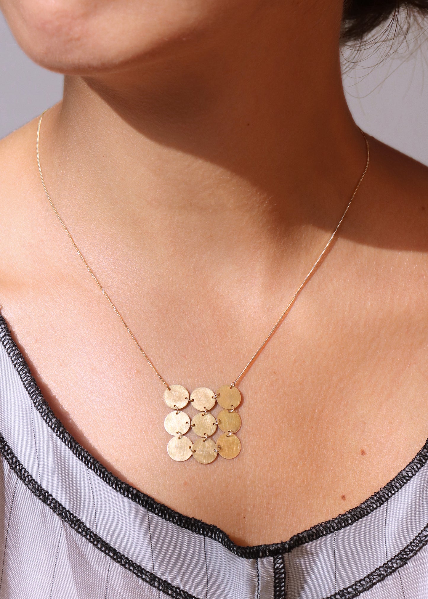 18KT yellow gold necklace - Composizione 9N