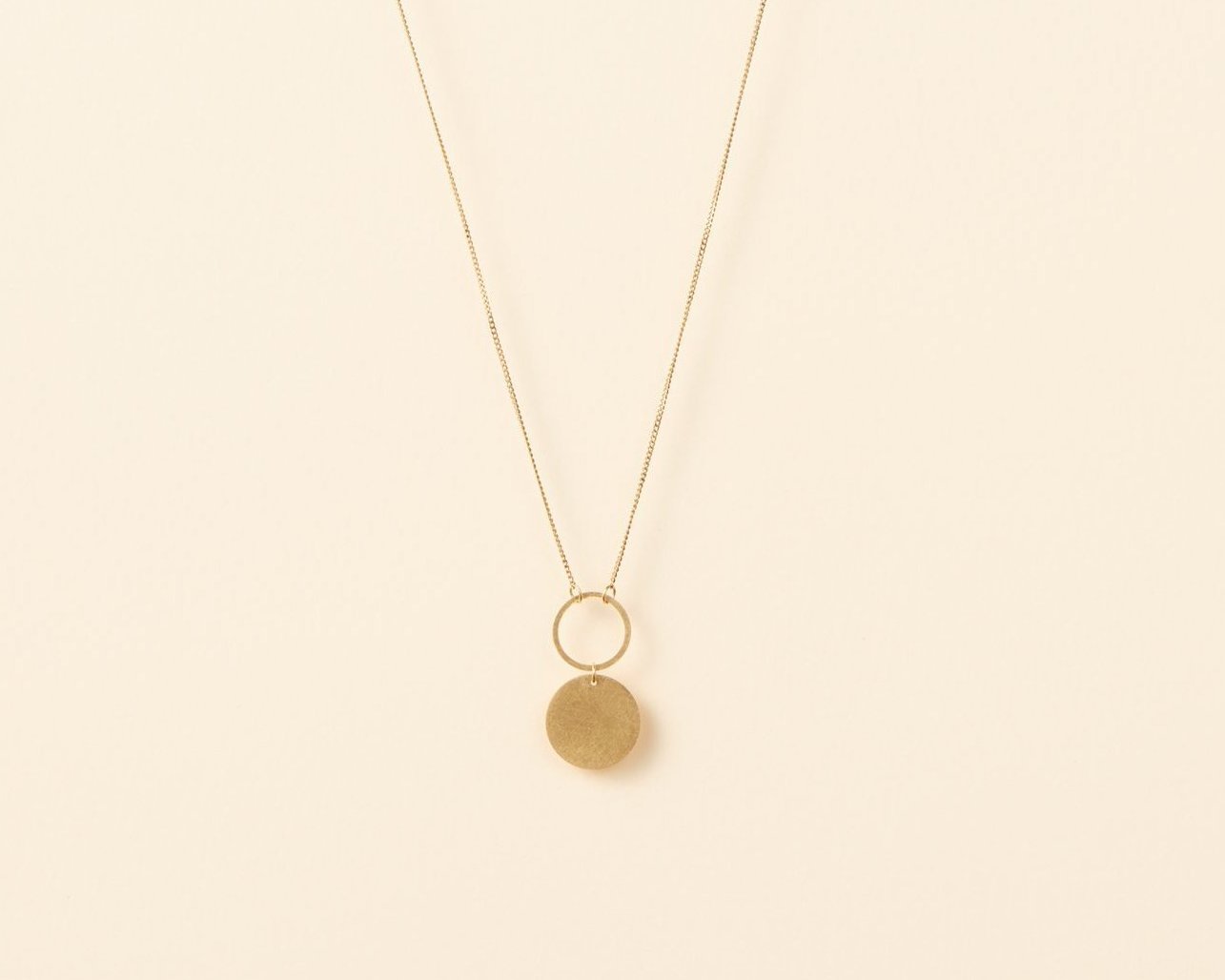 18KT yellow gold necklace - Pieno Vuoto 01N