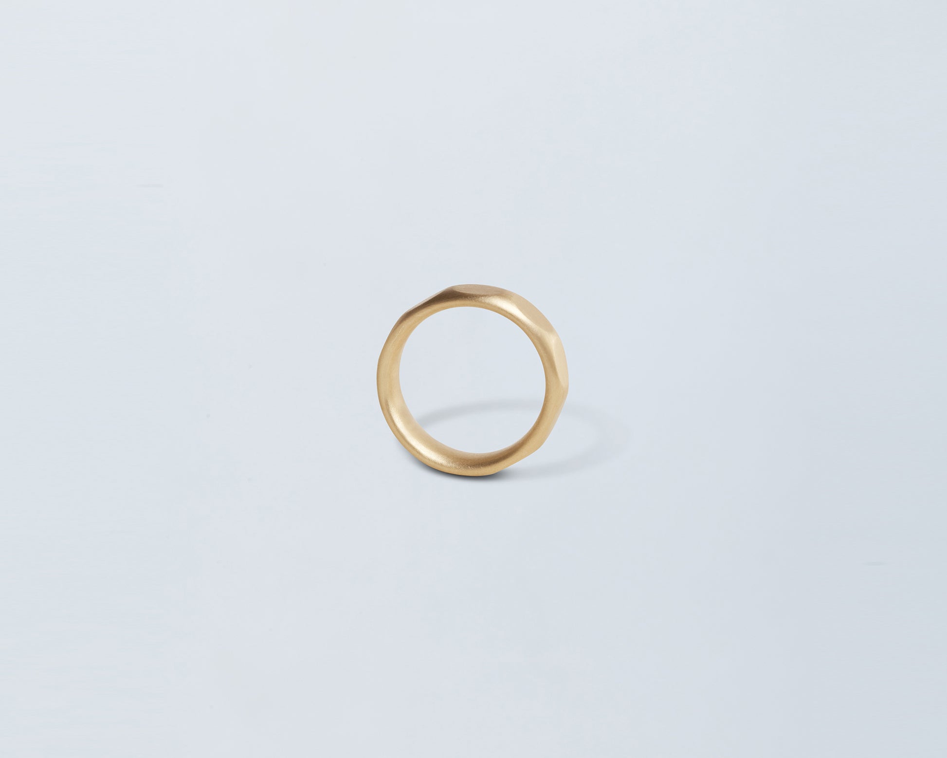 18KT yellow, white gold wedding rings - Pois