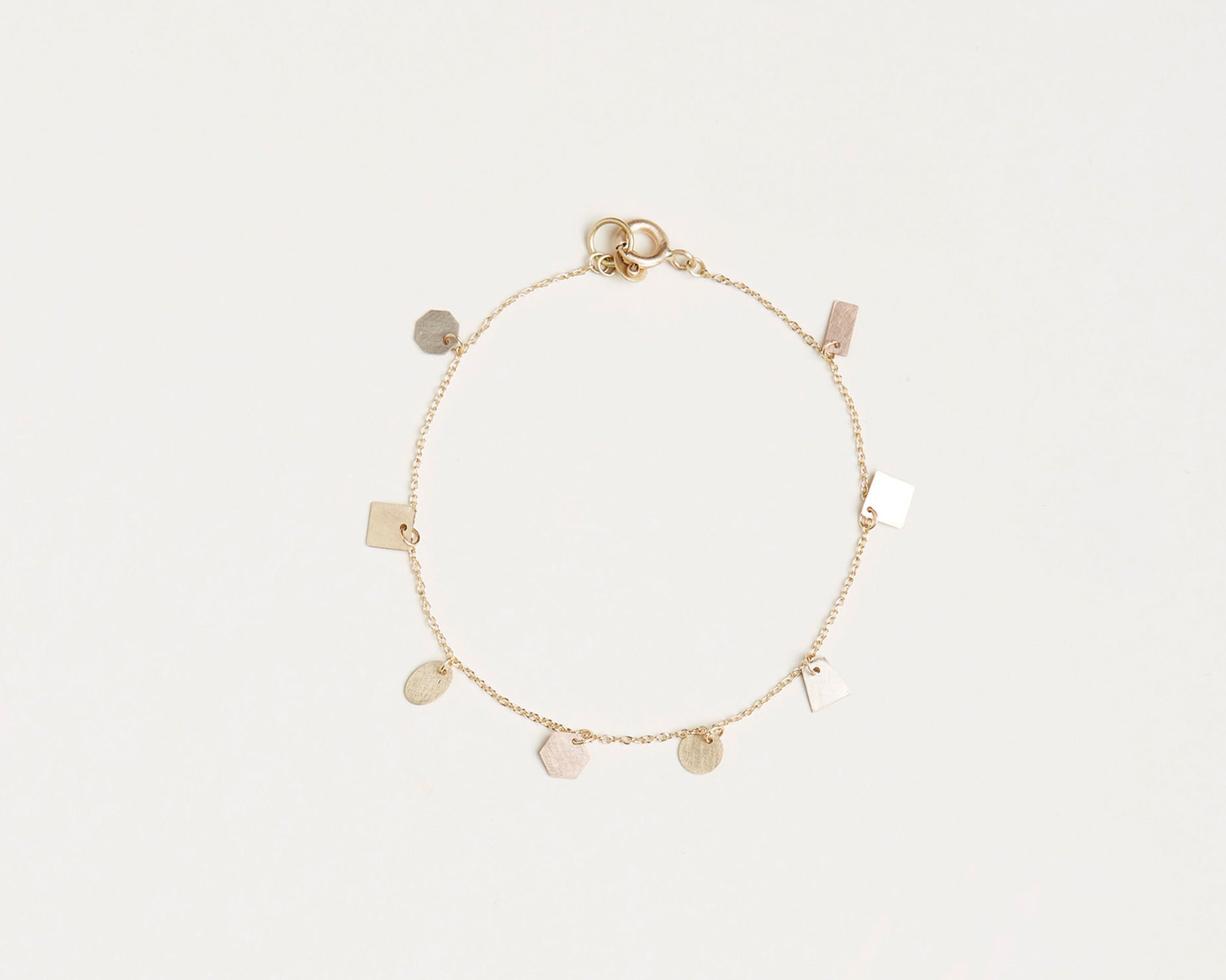 18KT yellow gold bracelet - Forme 08B