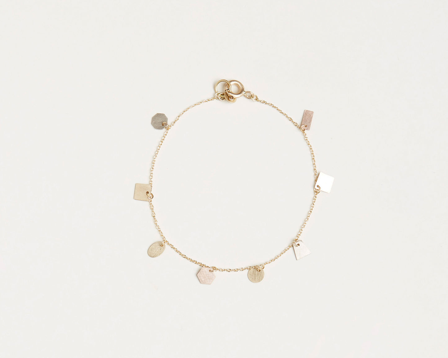 18KT yellow gold bracelet - Forme 08B
