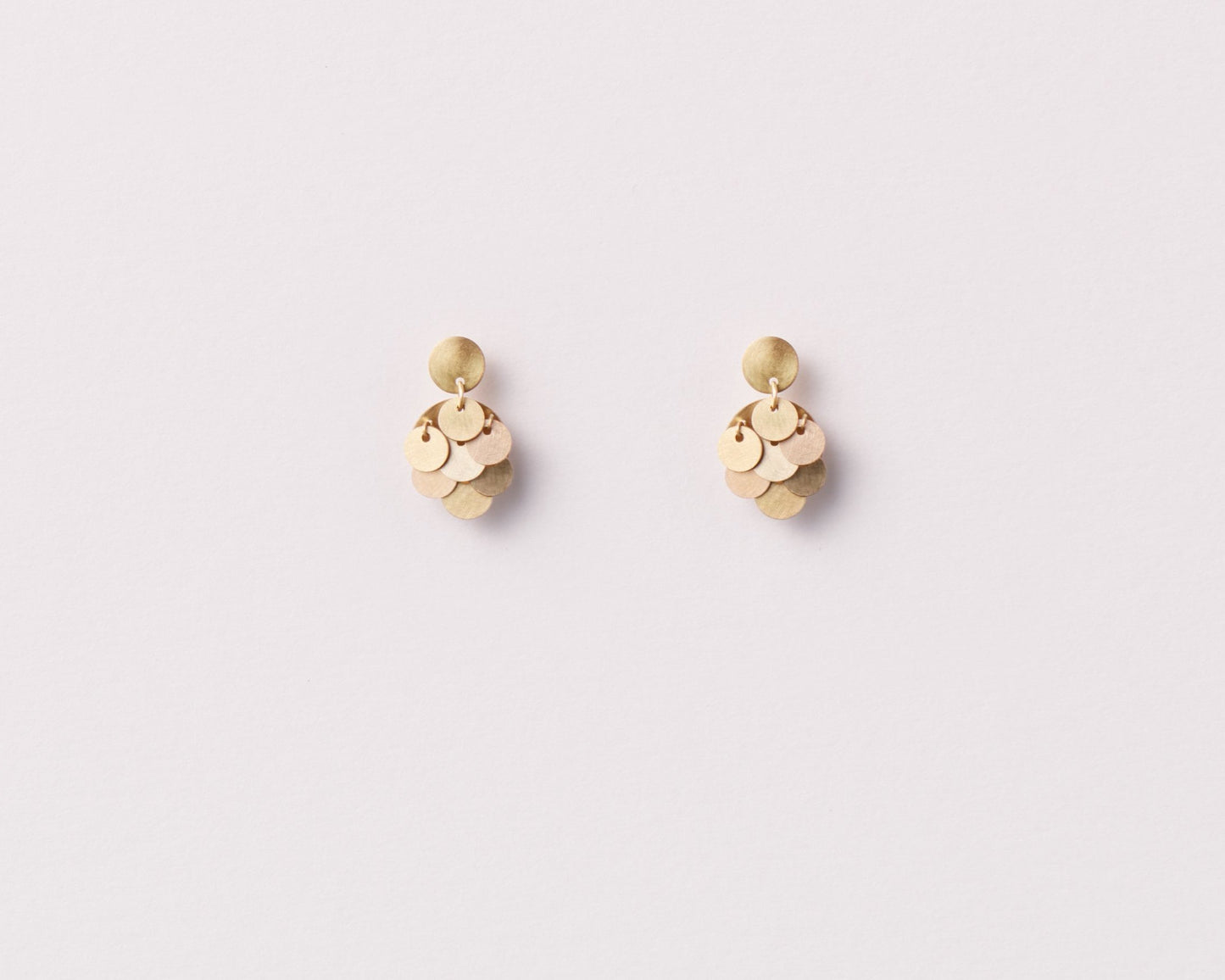 18KT yellow gold earrings - Neutrino 1