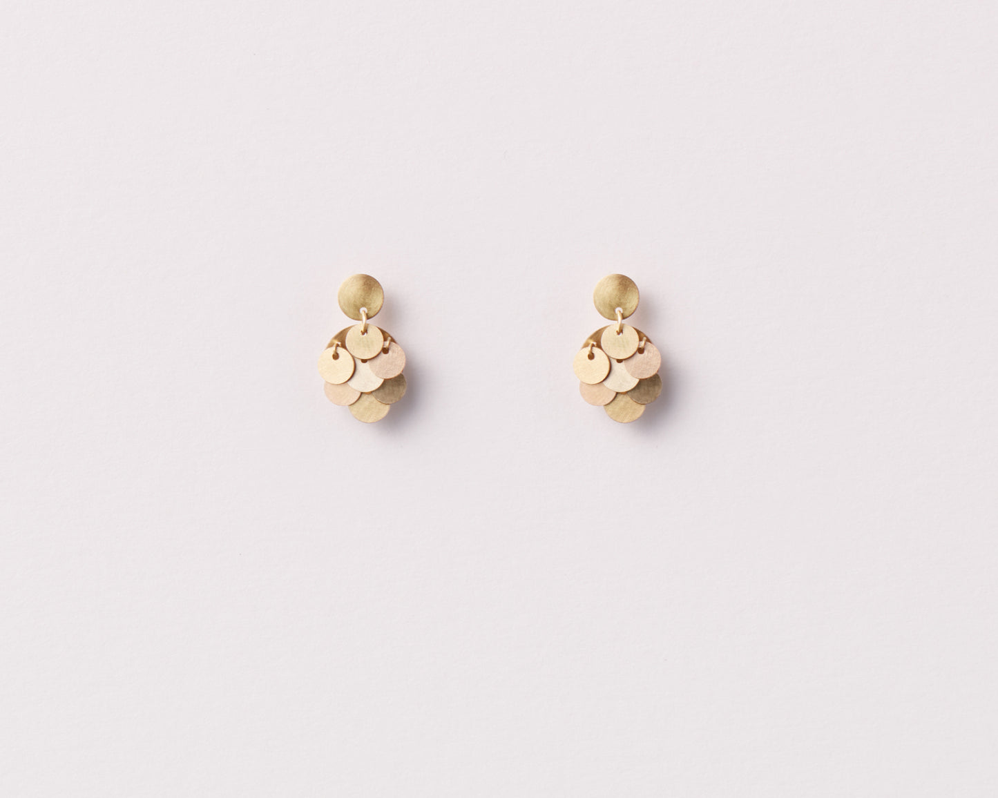 18KT yellow gold earrings - Neutrino 1