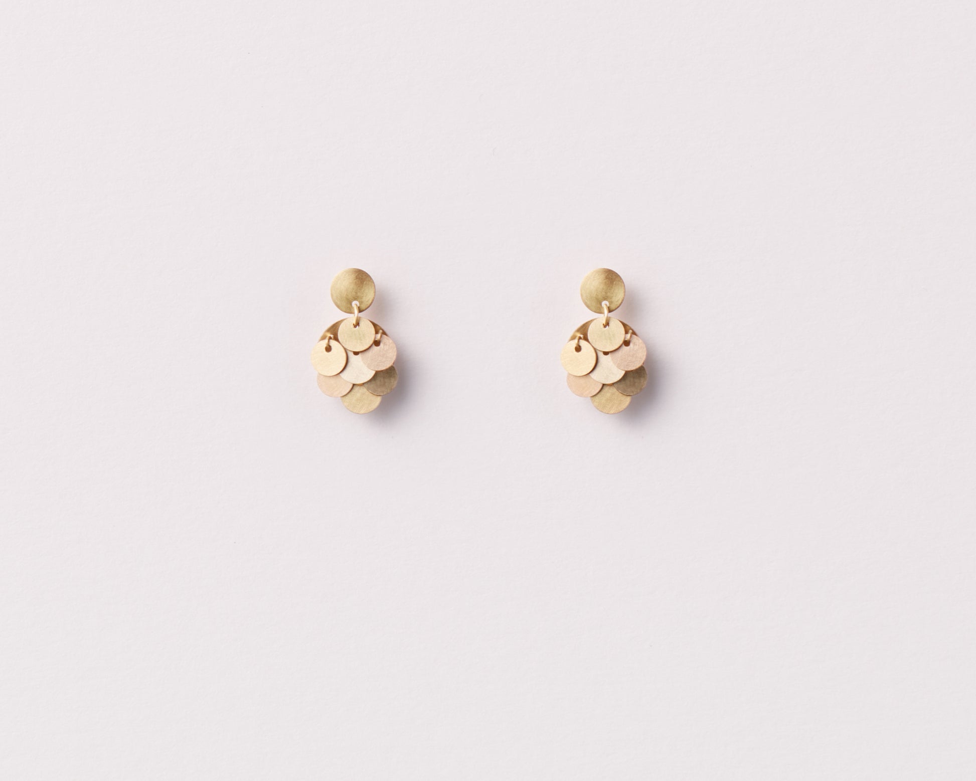 18KT yellow gold earrings - Neutrino 1