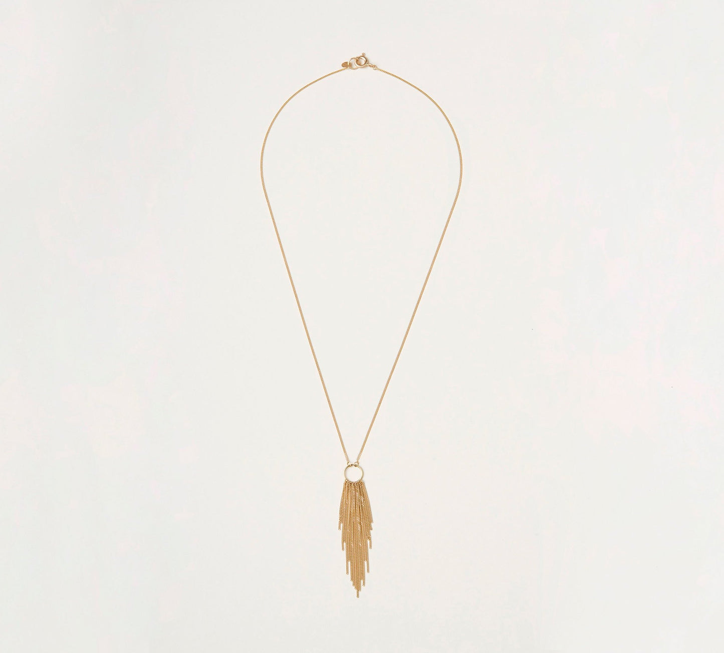 18KT yellow gold fringe necklace - Frange Ciuffo