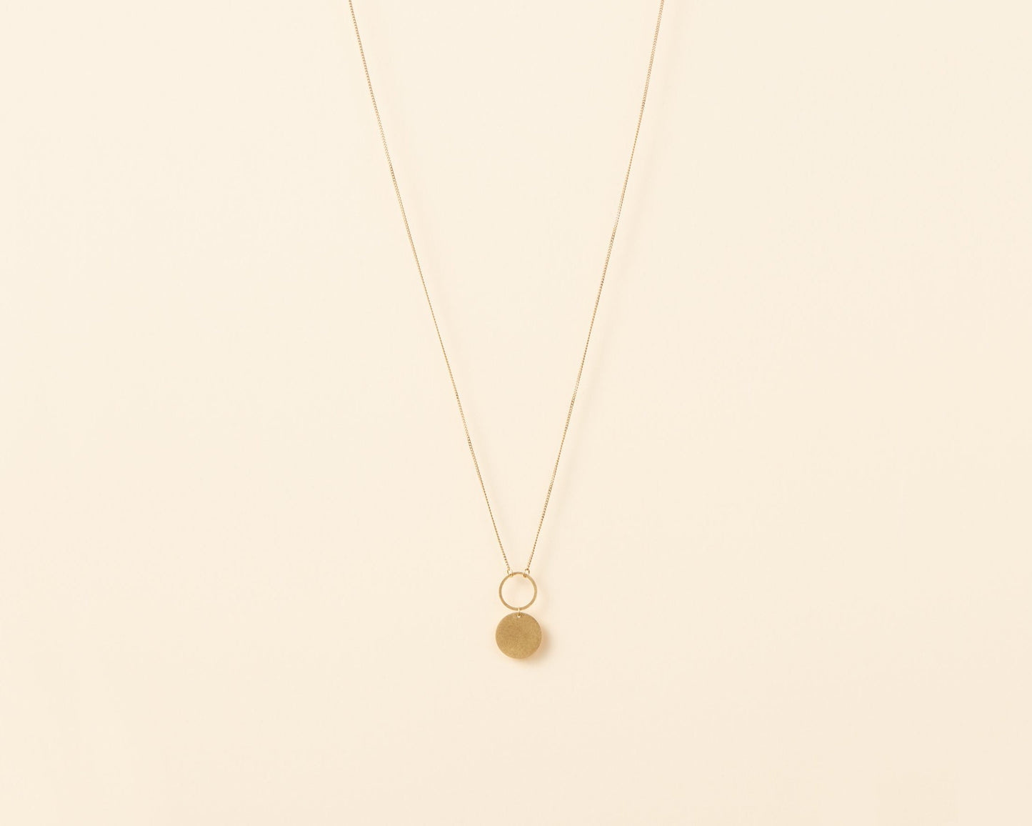 18KT yellow gold necklace - Pieno Vuoto 01N
