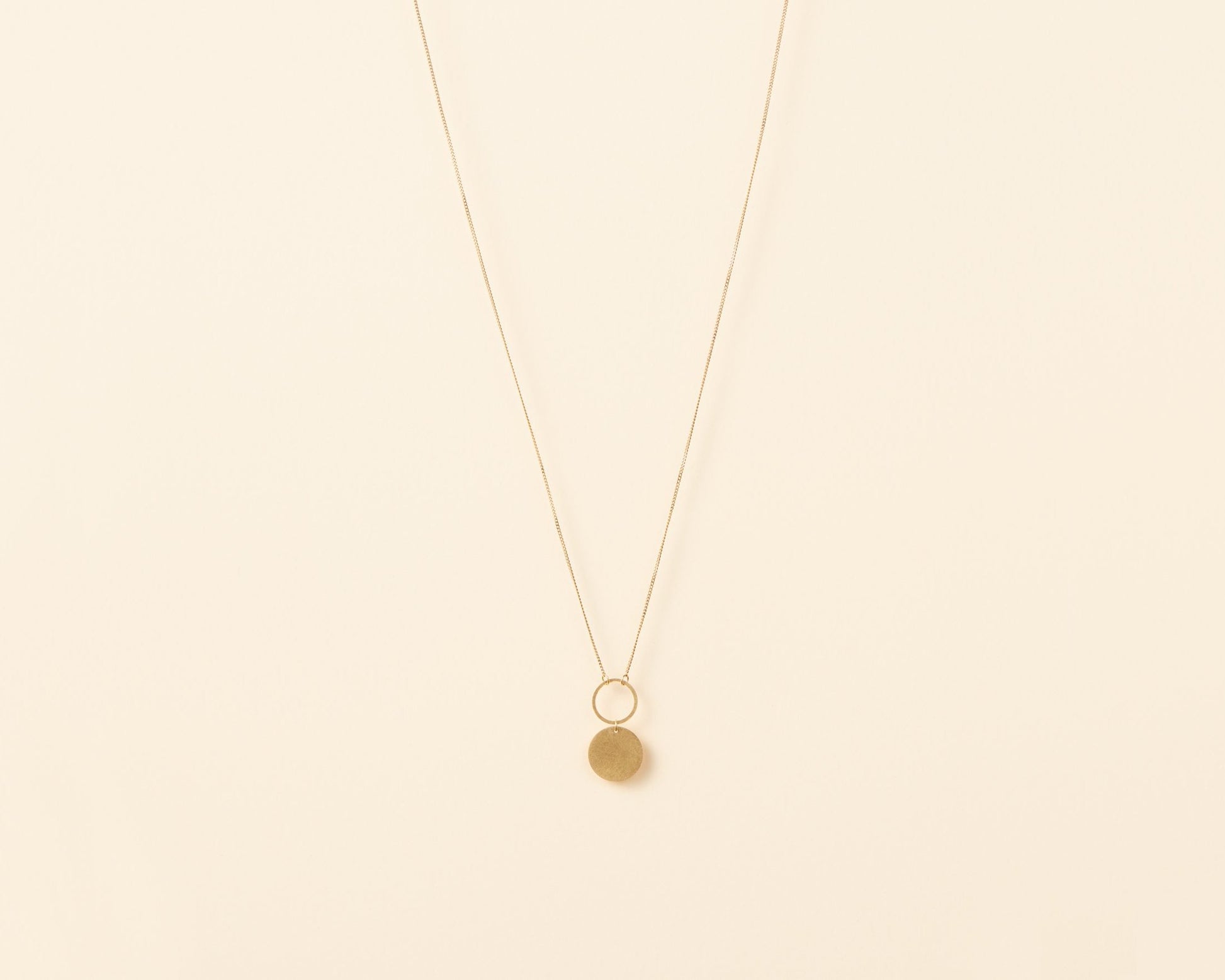 18KT yellow gold necklace - Pieno Vuoto 01N