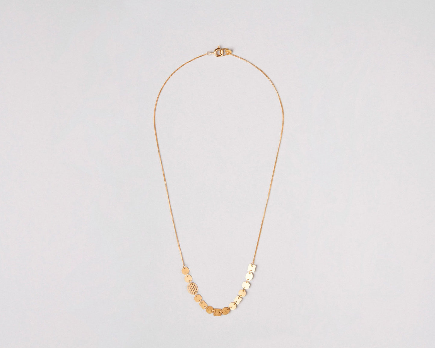 18KT yellow gold necklace - Progressione 14N