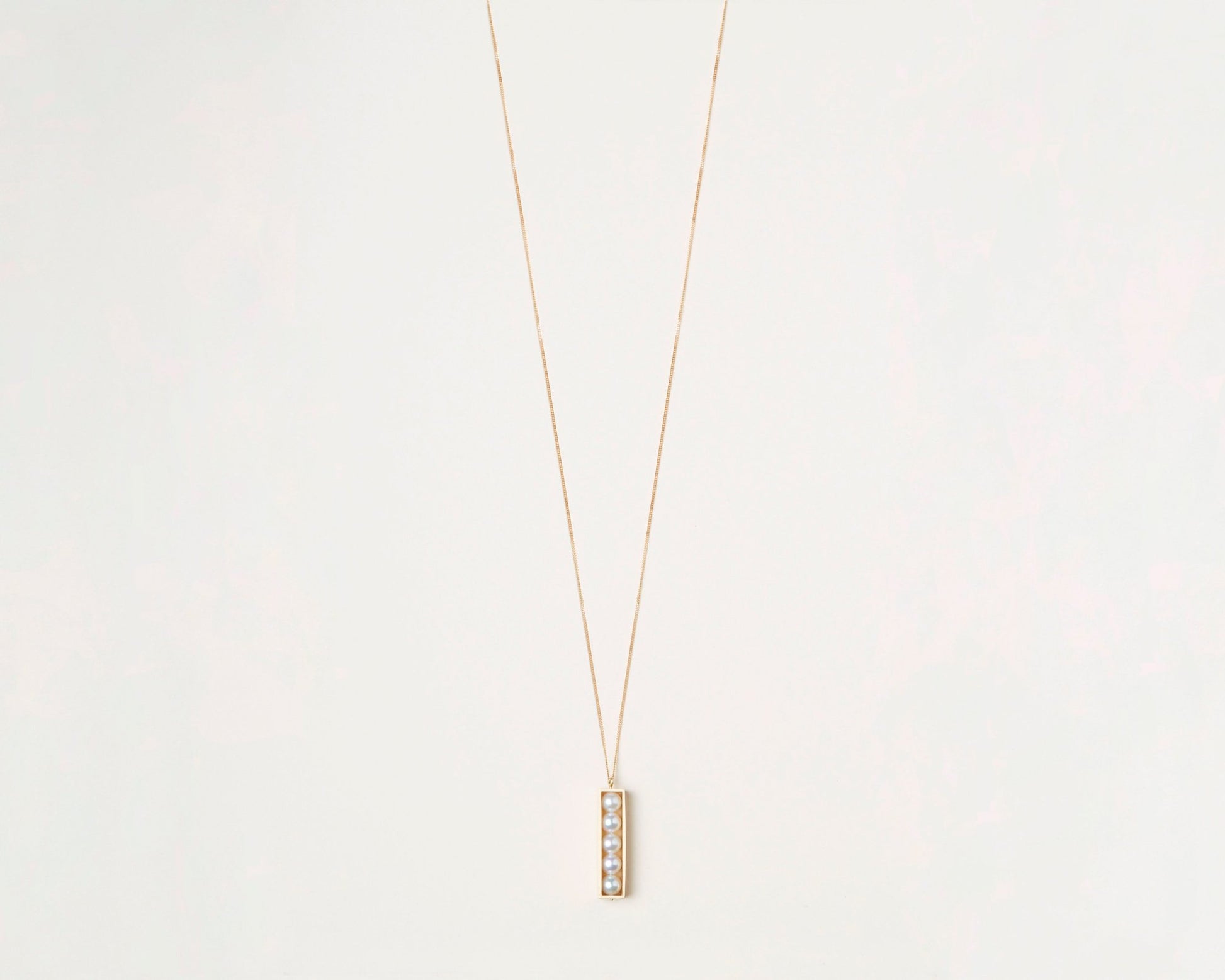 18KT yellow gold necklace with pearls - Scrigno 02N