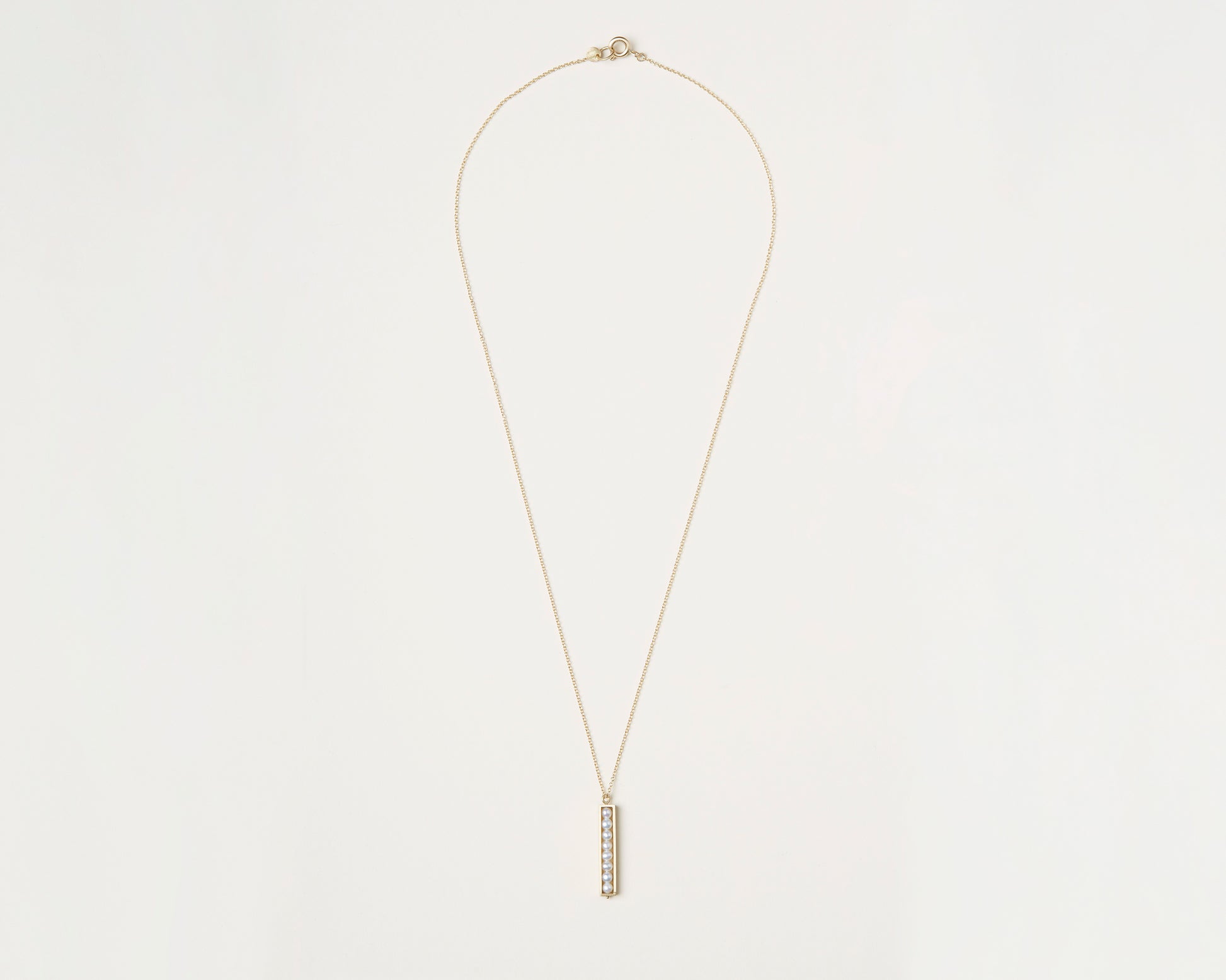 18KT yellow gold necklace with pearls - Scrigno 01N