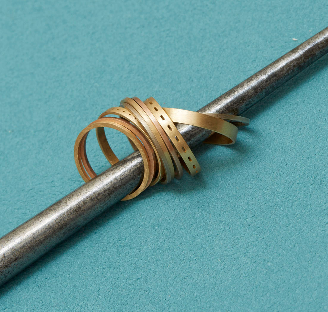 18KT gold ring - Anello 4R