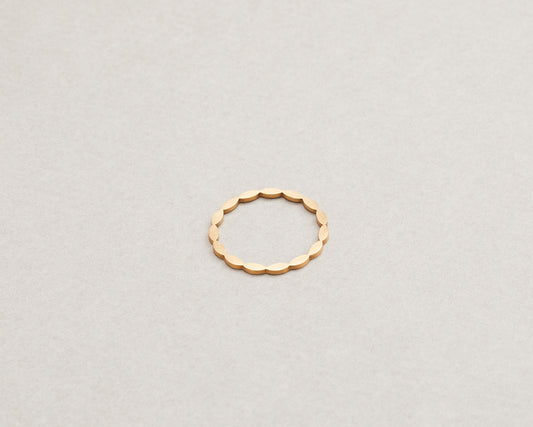 18KT yellow gold ring - Ogiva R2