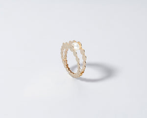 18KT yellow gold pearl ring, akoya pearl - Entre Nous