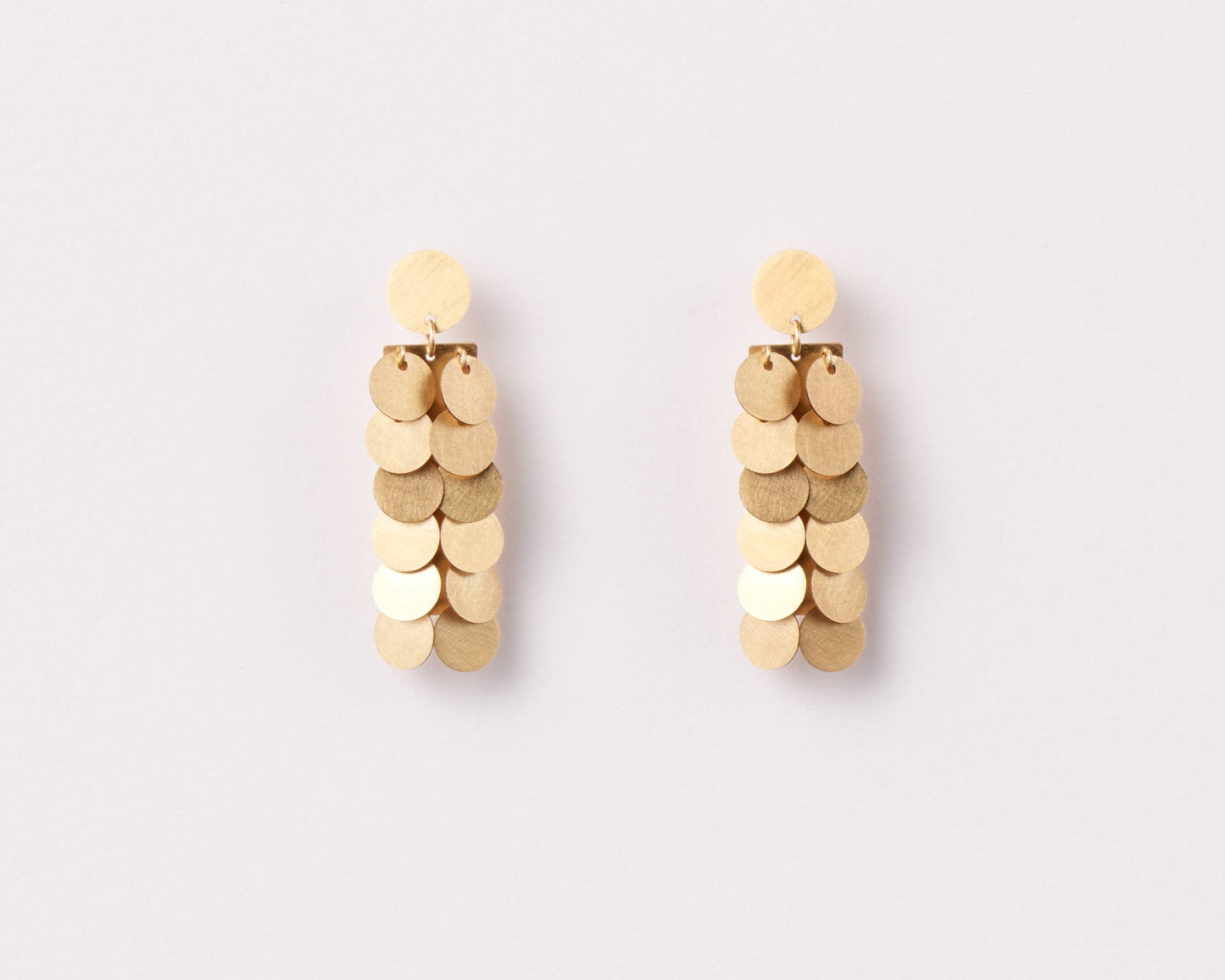 18KT yellow gold earrings - Higgs 2