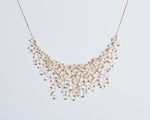 18KT yellow gold necklace with freshwater pearls - Infinito N